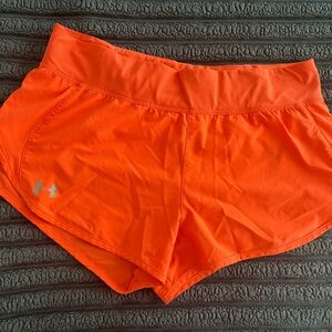 LG Women's Bright Orange Athletic Shorts